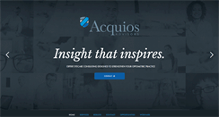 Desktop Screenshot of acquios.com